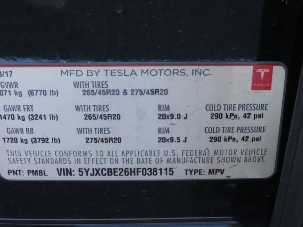 Thumbnail: 2017 Tesla Model X - 21