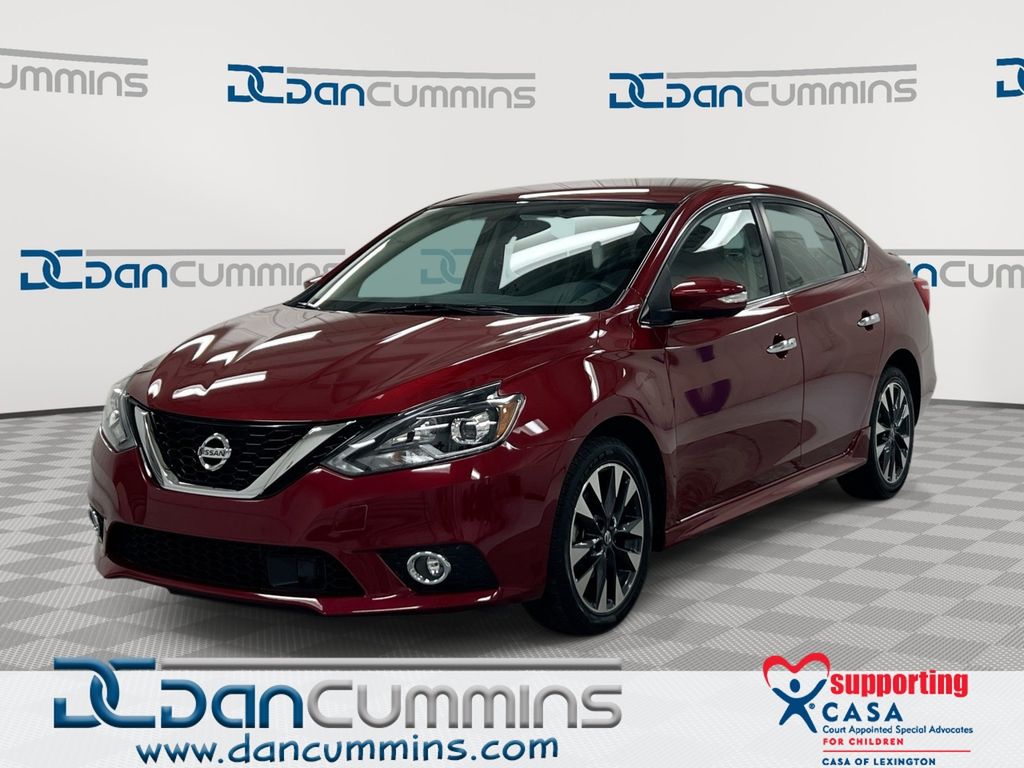 Red (Scarlet Ember Tintcoat) 2019 Nissan Sentra SR FWD Sedan Front-Wheel Drive Continuously Variable Transmission