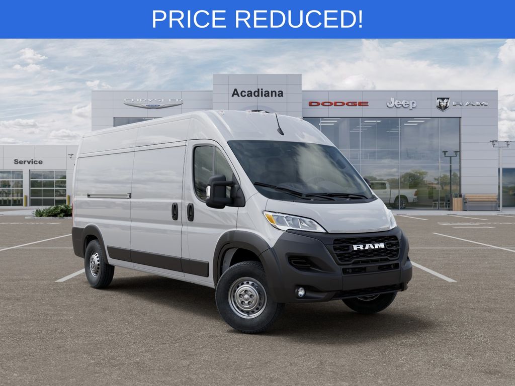 Bright White Clearcoat 2026 RAM ProMaster Van Front-Wheel Drive 9-Speed Automatic
