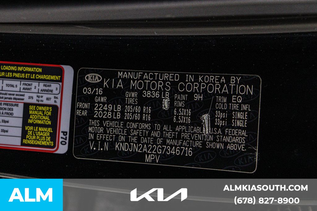 2016 Kia Soul Base photo 46