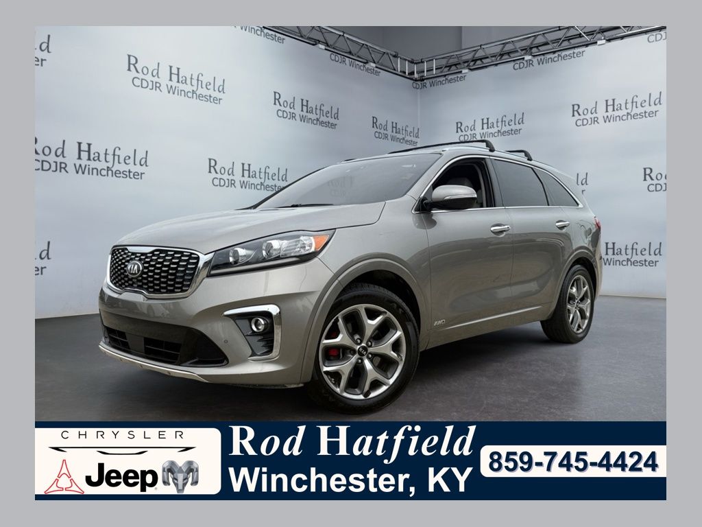 Titanium Silver 2019 Kia Sorento SUV / Crossover All-Wheel Drive 8-Speed Automatic