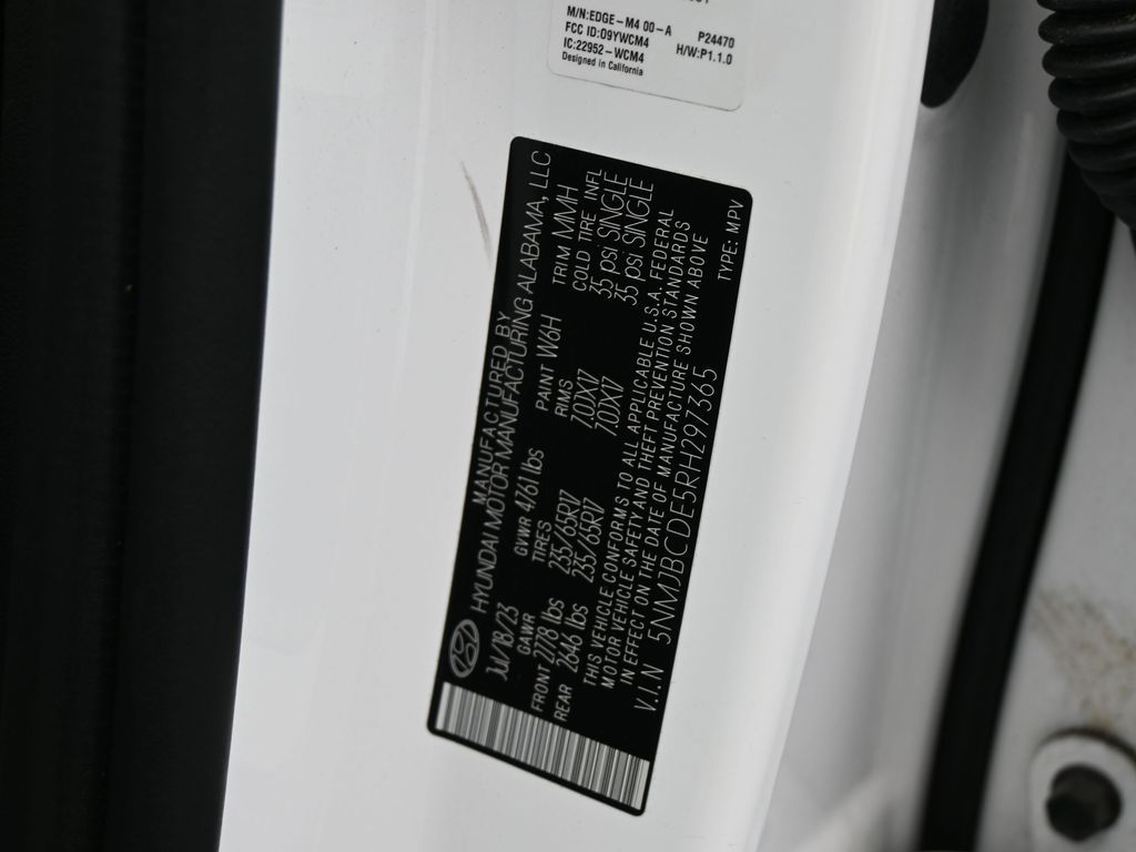 Used 2024 White Pearl Hyundai SEL image 18