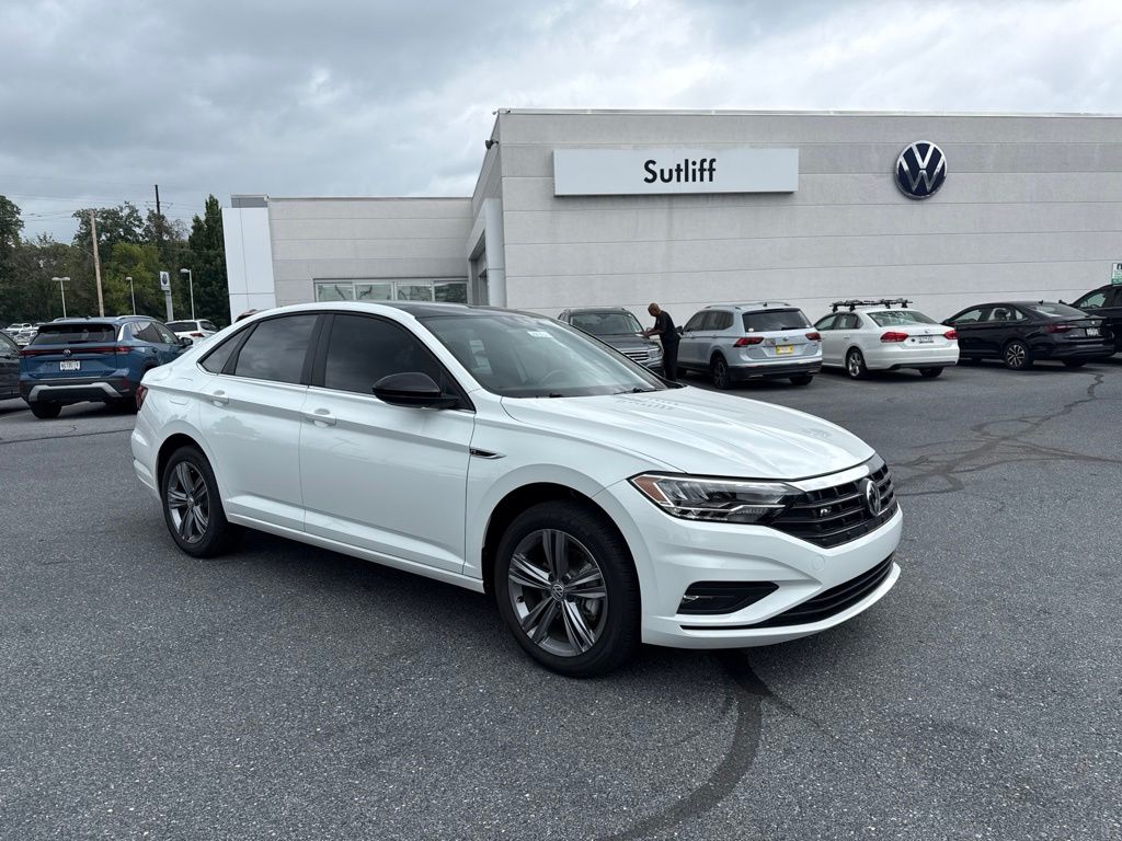2019 Volkswagen Jetta R-Line White at Bob Ruth Ford