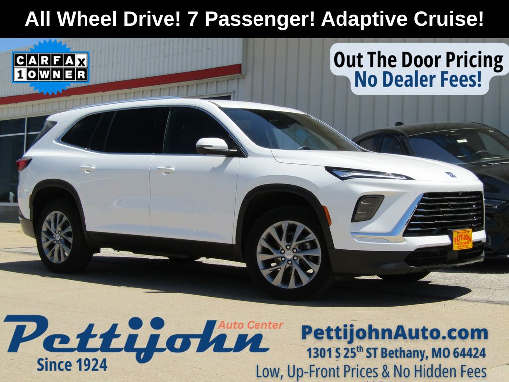 Summit White 2025 Buick Enclave SUV / Crossover Four-Wheel Drive 8-Speed Automatic