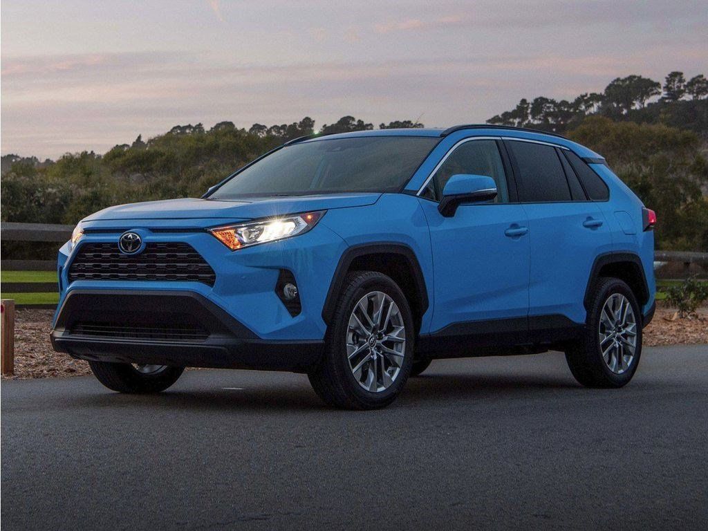 Magnetic Gray Metallic 2019 Toyota RAV4 SUV / Crossover Front-Wheel Drive 8-Speed Automatic