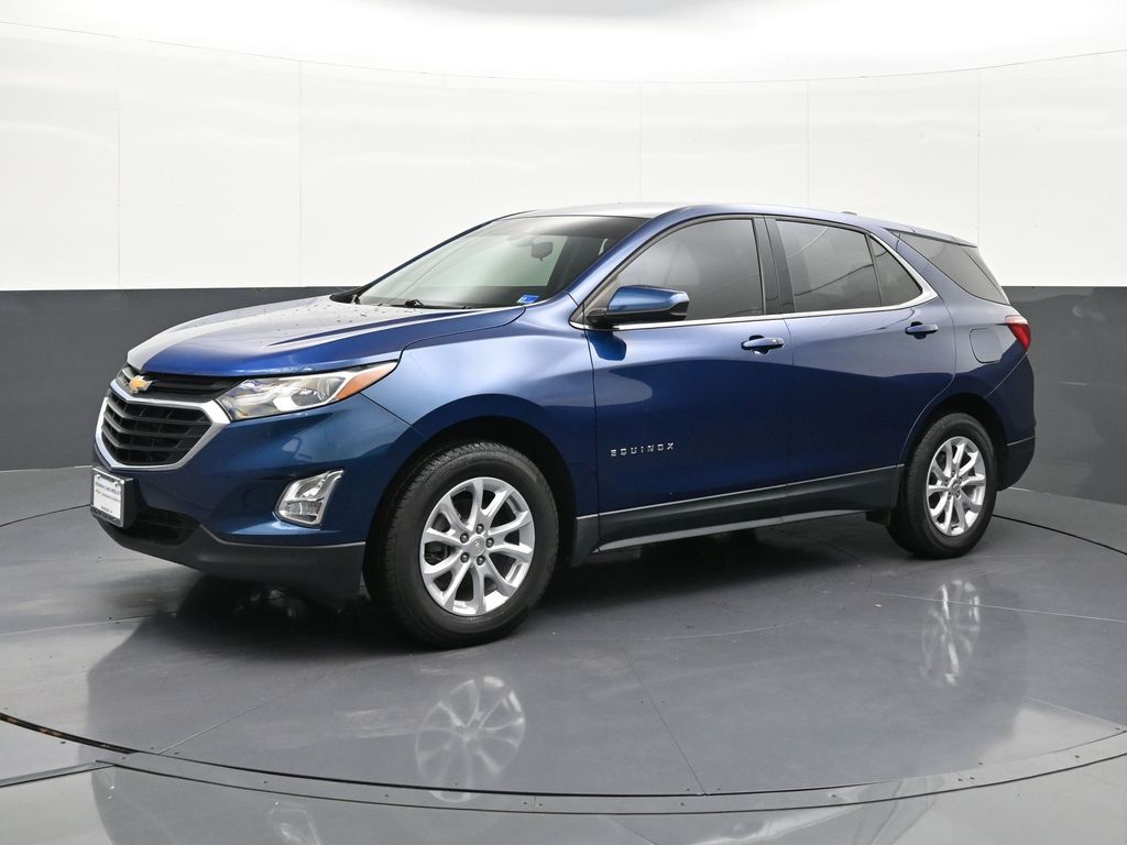 Pacific Blue Metallic 2020 Chevrolet Equinox 1.5T LT AWD SUV / Crossover Four-Wheel Drive 6-Speed Automatic Overdrive