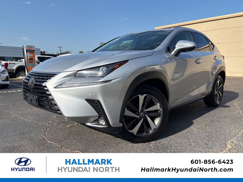 Silver 2019 Lexus NX 300 FWD SUV / Crossover Front-Wheel Drive 6-Speed Automatic