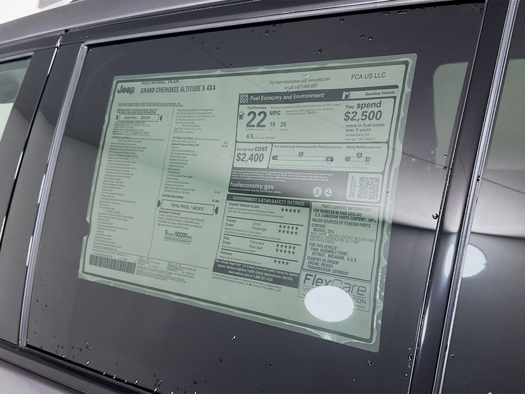 New 2025 Gray Jeep Altitude X image 21