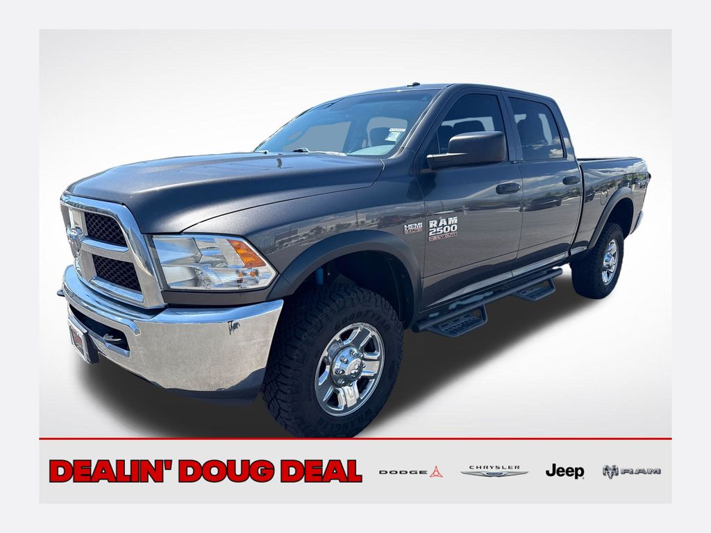 Gray (Granite Crystal Metallic Clearcoat) 2018 RAM 2500 Pickup Truck Four-Wheel Drive 6-Speed Automatic