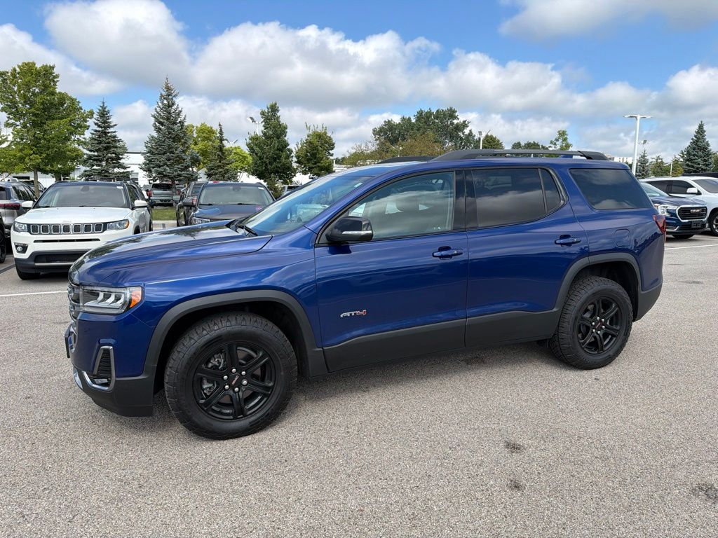 Ultra Blue Metallic 2023 GMC Acadia SUV / Crossover Four-Wheel Drive 9-Speed Automatic