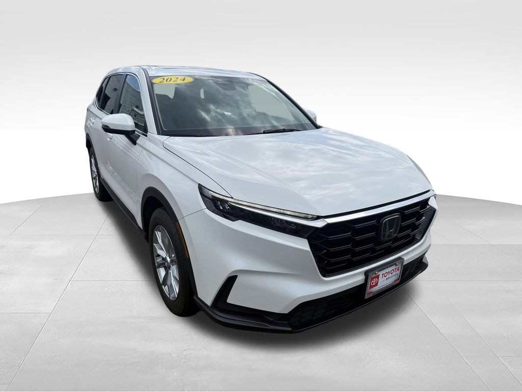 Gray (Platinum) 2024 Honda CR-V SUV / Crossover All-Wheel Drive Continuously Variable Transmission
