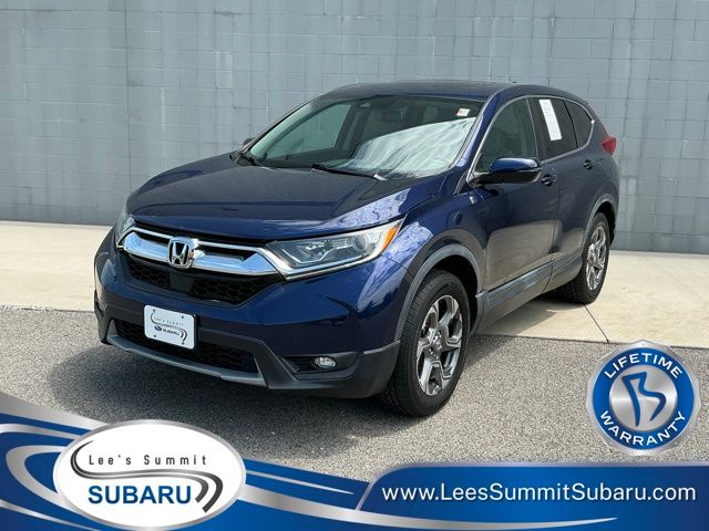 Black (Obsidian Blue Pearl) 2018 Honda CR-V SUV / Crossover All-Wheel Drive Continuously Variable Transmission