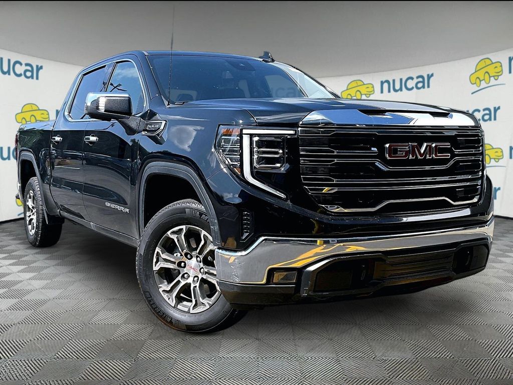 Onyx Black 2025 GMC Sierra 1500 Pickup Truck Four-Wheel Drive Automatic