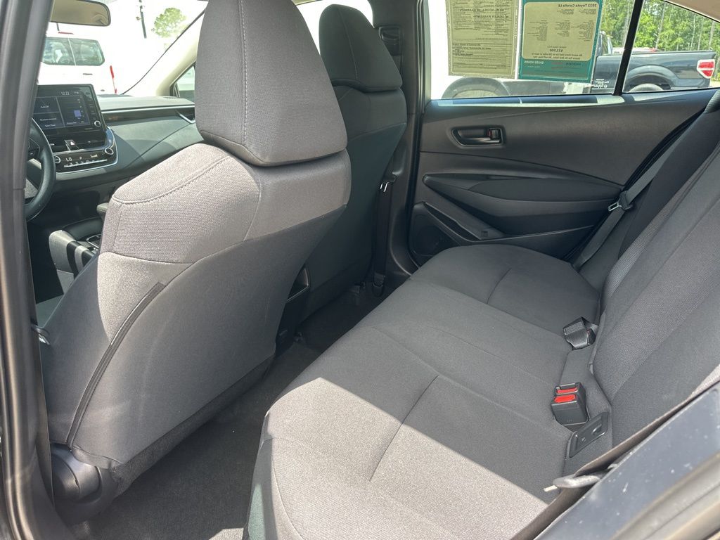 2022 Black Sand Pearl Toyota Corolla LE FWD Sedan