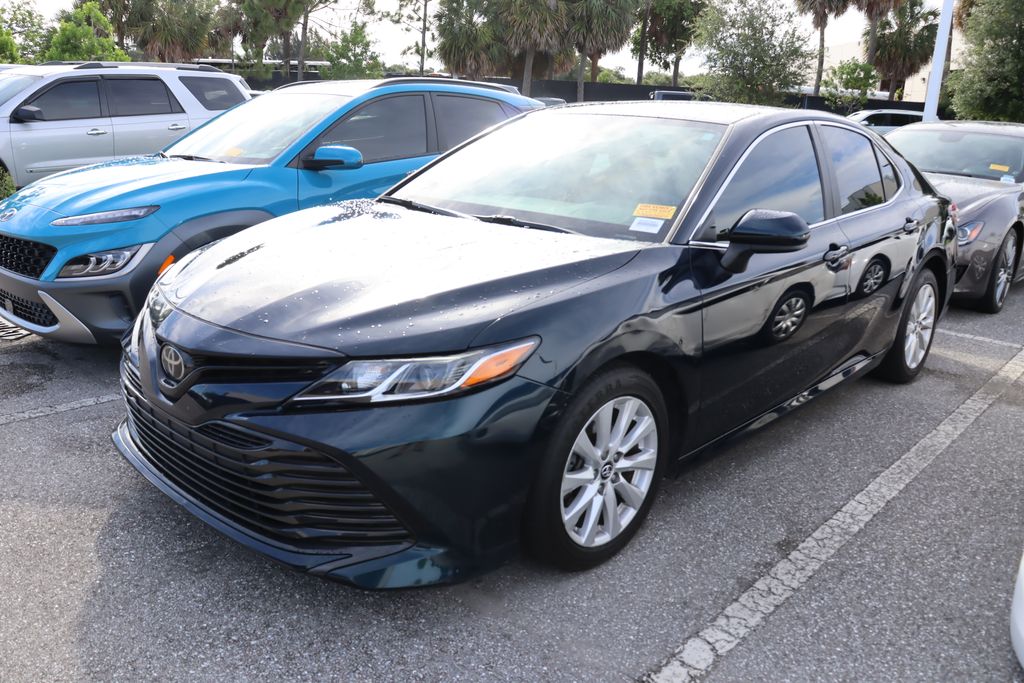 2019 Toyota Camry LE Hero Image