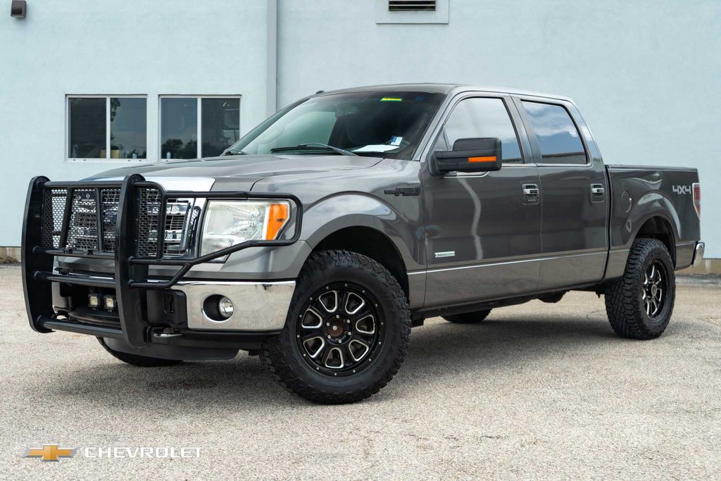 Sterling Gray Metallic 2013 Ford F-150 Pickup Truck Four-Wheel Drive 6-Speed Automatic