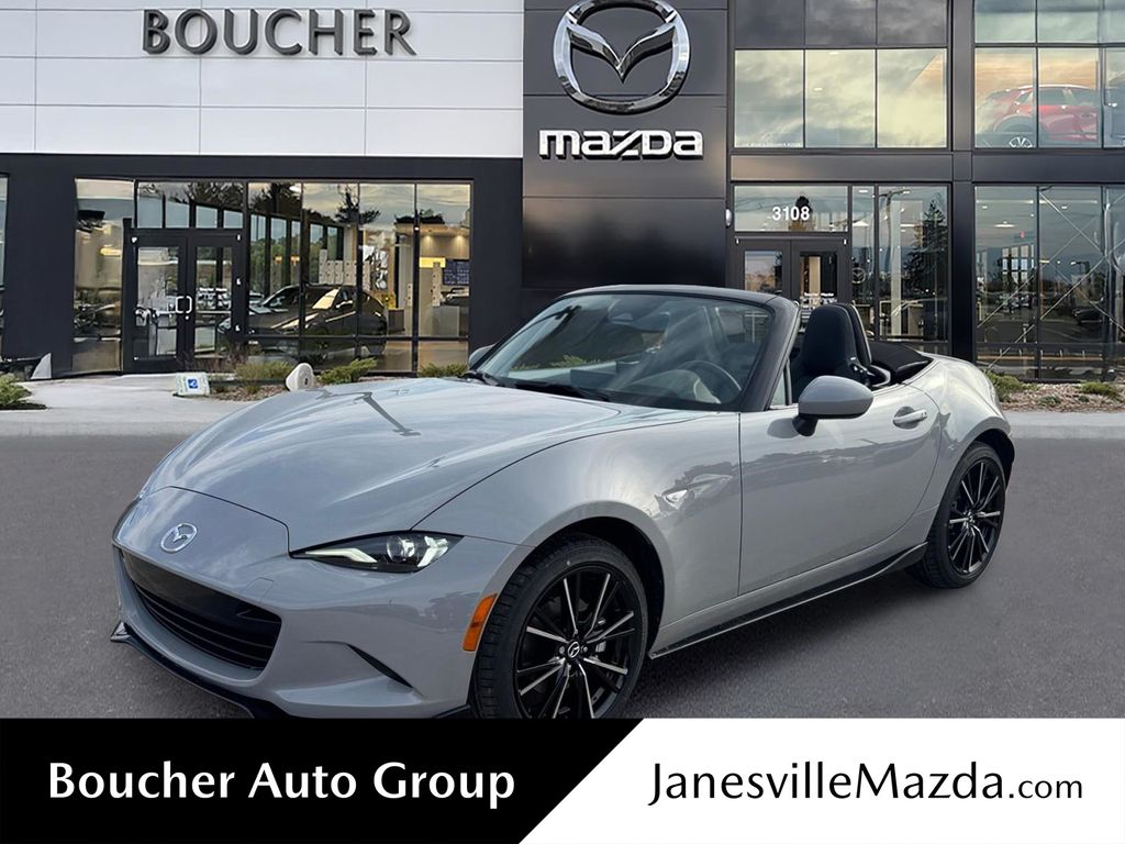 トップス AUBERGE BASQUE MERANGE Gray Black Top 44 New 2026 Mazda MX-5 Miata Grand Touring 2D Convertible in