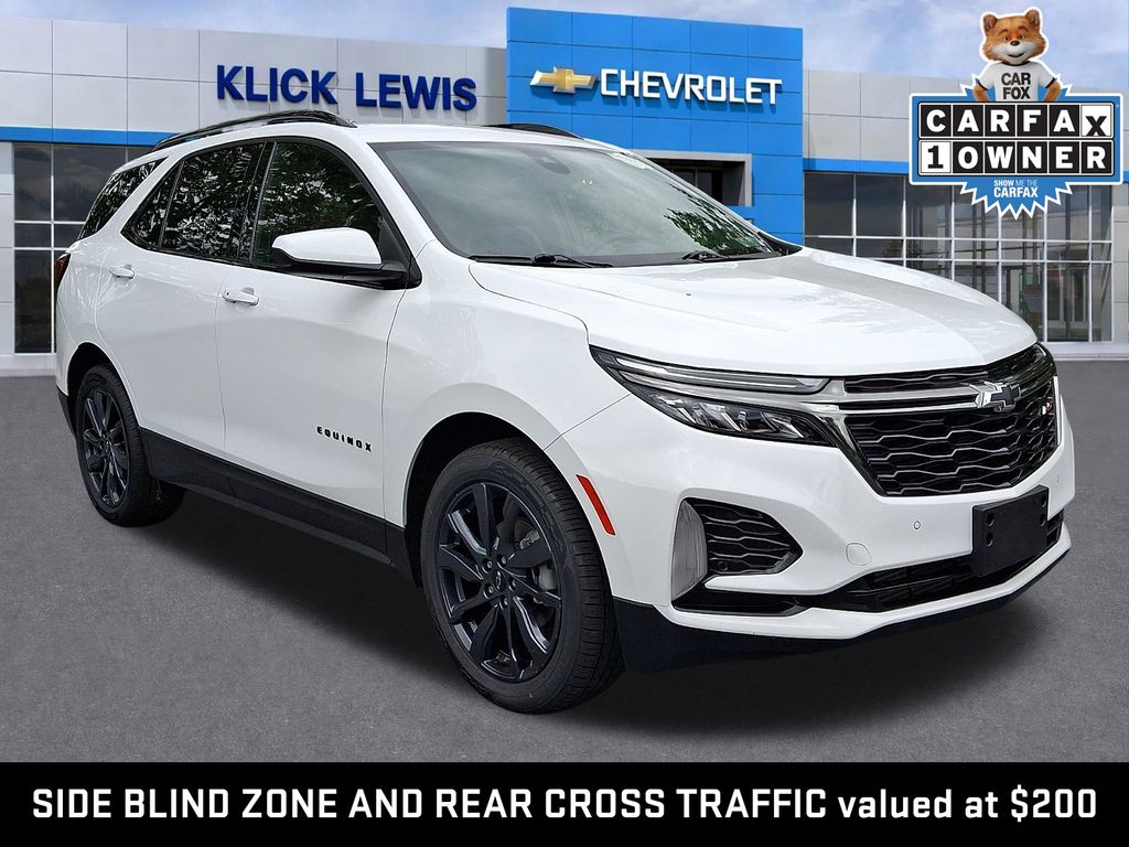 2023 Chevrolet Equinox RS White at John Sisson Motors