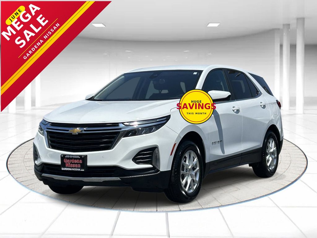 Summit White 2024 Chevrolet Equinox LT FWD with 1LT SUV / Crossover Front-Wheel Drive 6-Speed Automatic Overdrive