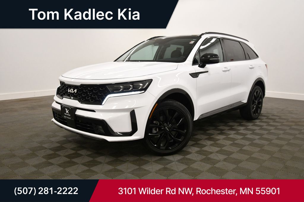 White Pearl 2023 Kia Sorento SUV / Crossover All-Wheel Drive 8-Speed Dual Clutch