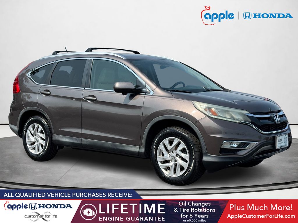 Brown 2015 Honda CR-V SUV / Crossover All-Wheel Drive Continuously Variable Transmission