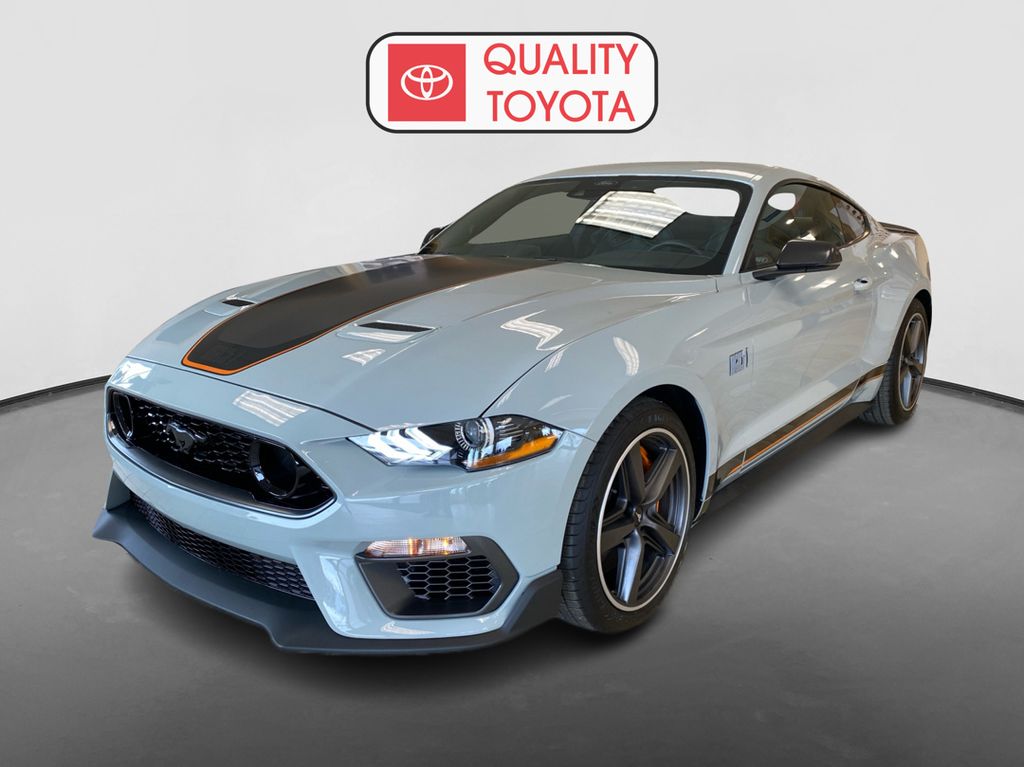 Fighter Jet Gray 2022 Ford Mustang Mach 1 Fastback RWD Coupe Rear-Wheel Drive Automatic