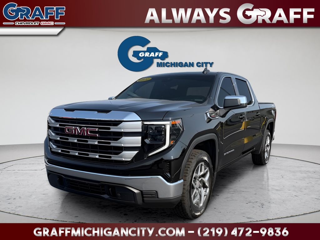 Onyx Black 2024 GMC Sierra 1500 Pickup Truck Four-Wheel Drive Automatic