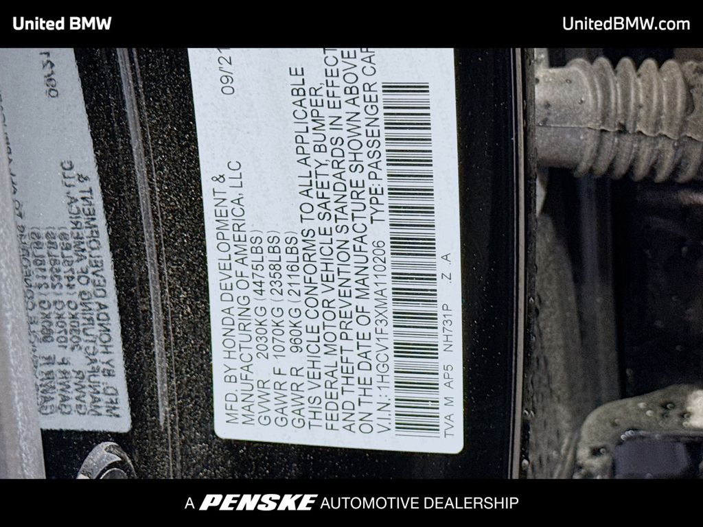 Thumbnail: 2021 Honda Accord - 12