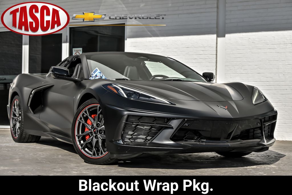 Black 2025 Chevrolet Corvette Stingray 2LT Coupe RWD Coupe Rear-Wheel Drive 8-Speed Dual Clutch