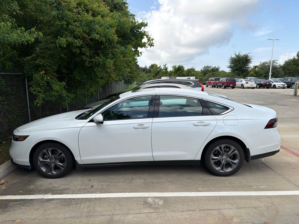 2024 Honda Accord EX White at Classic Elite Chevrolet Sugar Land