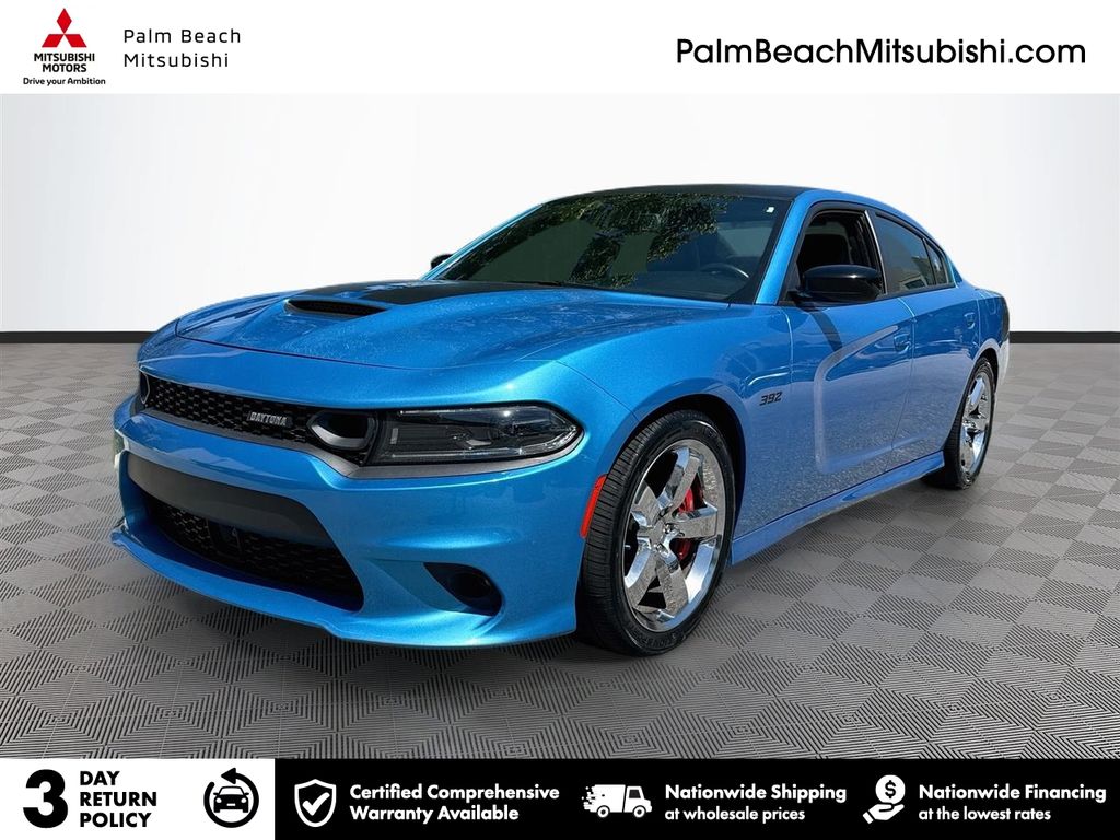 Blue Pearl 2023 Dodge Charger Sedan Rear-Wheel Drive 8-Speed Automatic