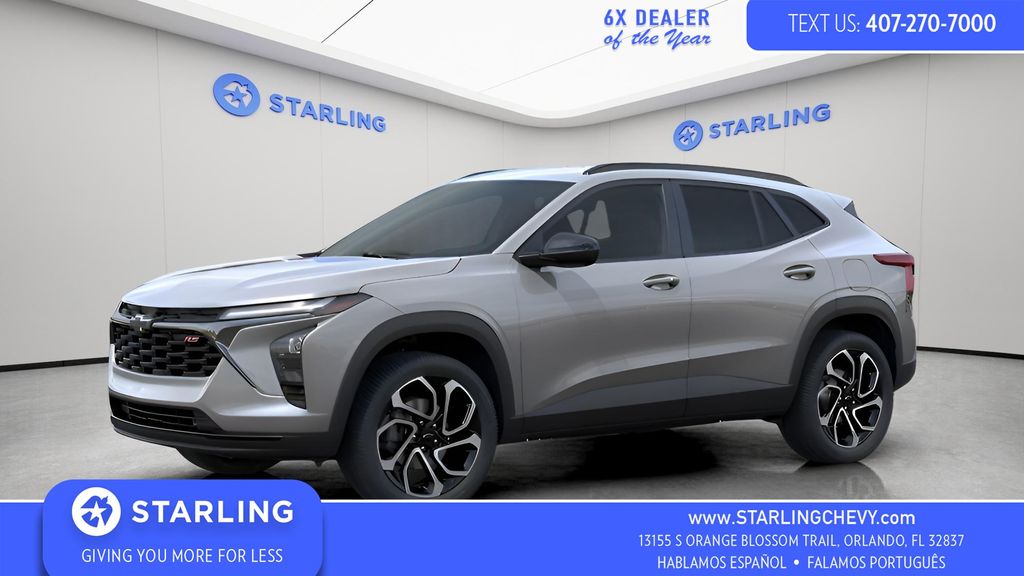 Sterling Gray Metallic 2026 Chevrolet Trax SUV / Crossover Front-Wheel Drive 6-Speed Automatic