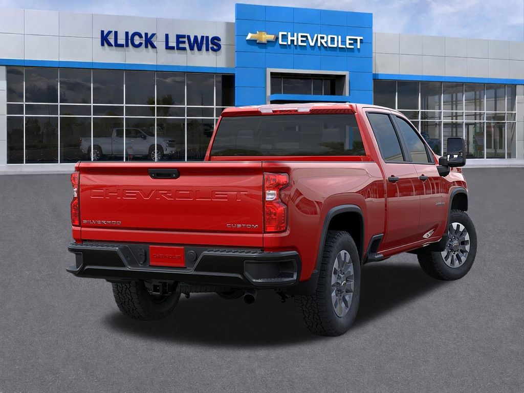 2026 Chevrolet Silverado 2500HD Custom Red at Klick Lewis Buick Chevrolet