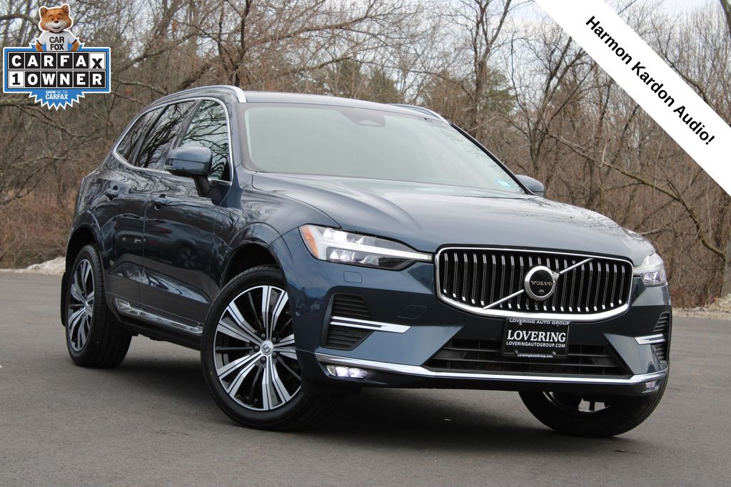 Denim Blue Metallic 2023 Volvo XC60 B5 Plus Bright Theme AWD SUV / Crossover All-Wheel Drive Automatic