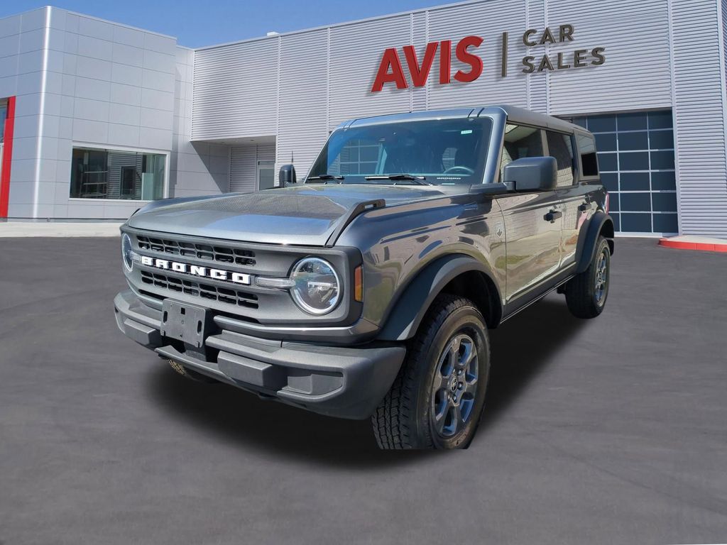 Carbonized Gray Metallic 2025 Ford Bronco Big Bend 4-Door 4WD SUV / Crossover Four-Wheel Drive Automatic