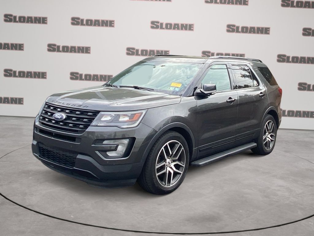 Gray (Magnetic) 2017 Ford Explorer Sport AWD SUV / Crossover All-Wheel Drive 6-Speed Automatic