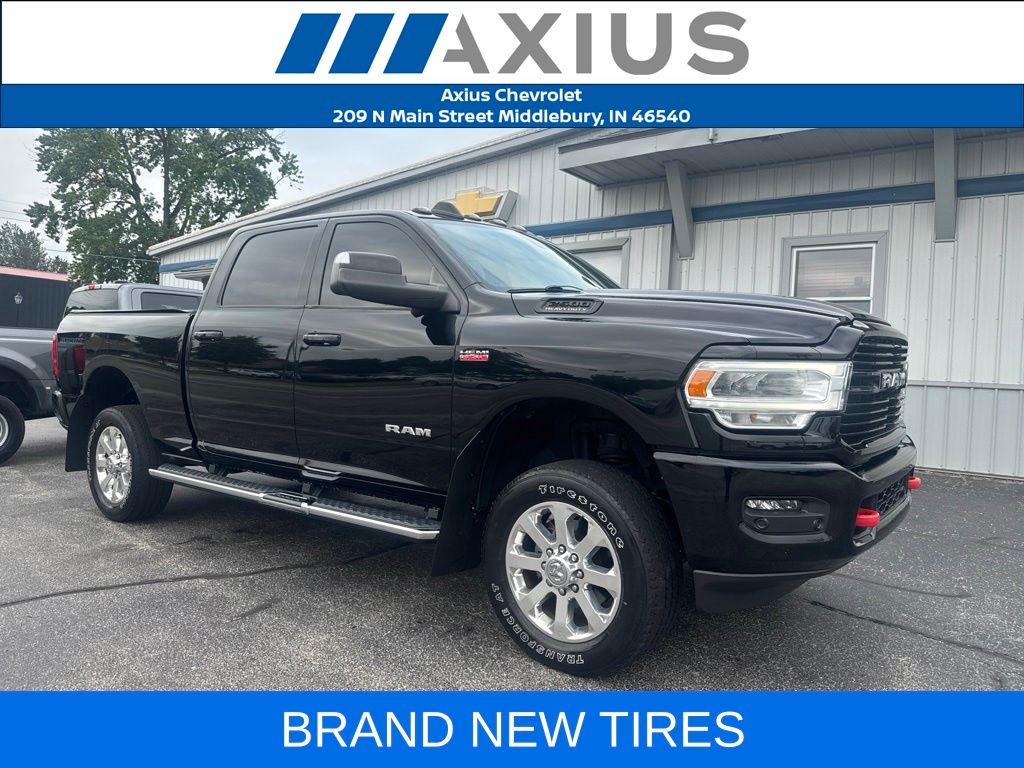 Diamond Black Crystal Pearlcoat 2021 RAM 2500 Pickup Truck Four-Wheel Drive 8-Speed Automatic