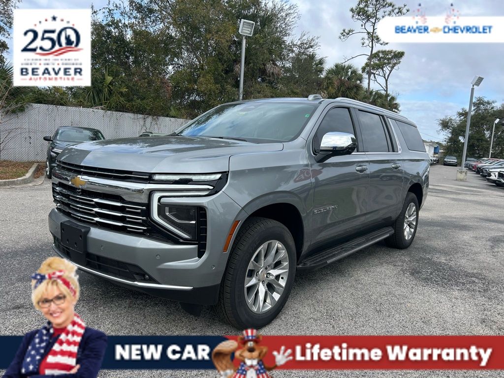 Sterling Gray Metallic 2026 Chevrolet Suburban SUV / Crossover Four-Wheel Drive 