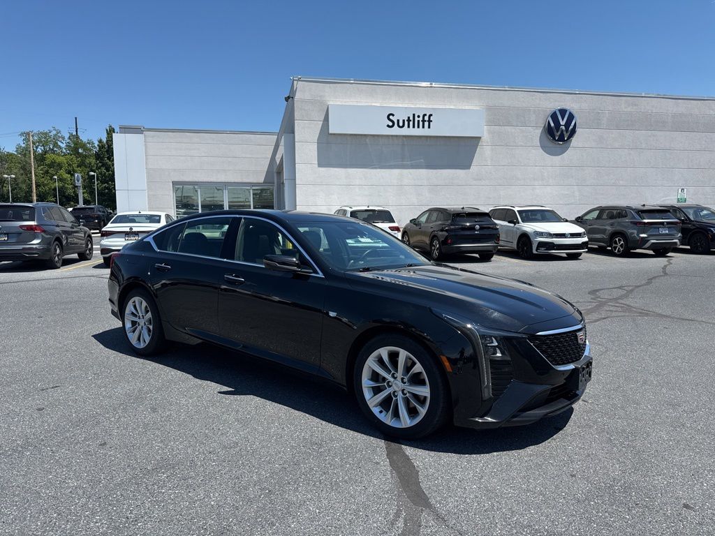 2025 Cadillac CT5 Premium Luxury Black at Phil Fitts Ford