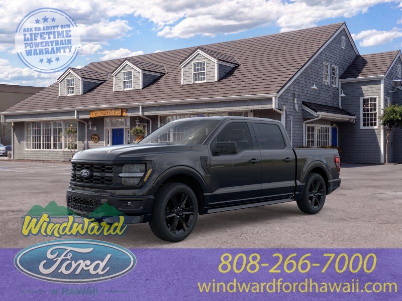 Black Metallic 2026 Ford F-150 Pickup Truck Four-Wheel Drive Automatic