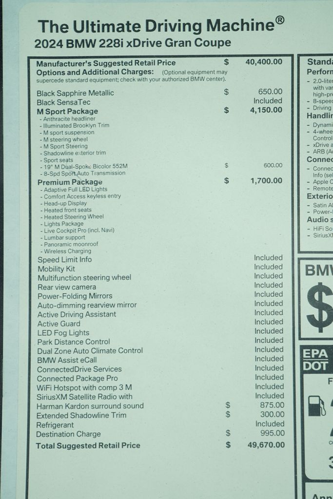 2024 BMW 2 Series 228i xDrive 9