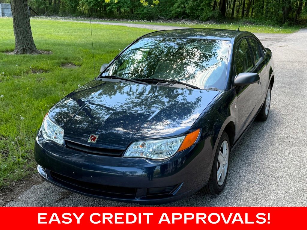 Blue 2007 Saturn ION 2 Quad Coupe Coupe Front-Wheel Drive 4-Speed Automatic