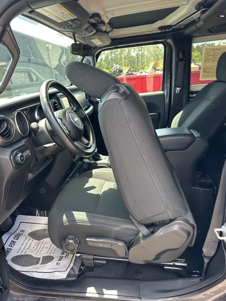 2021 Granite Crystal Metallic Clearcoat Jeep Wrangler Sport S 4X4 SUV