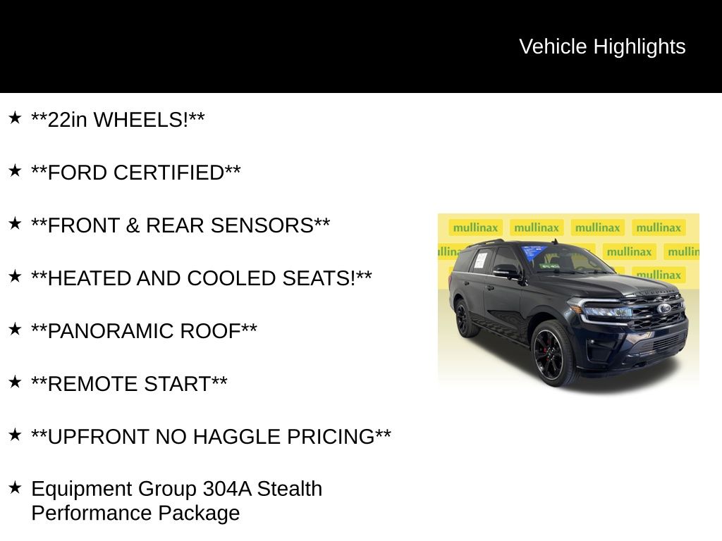 Certified Used 2023 Black Ford Limited image 12
