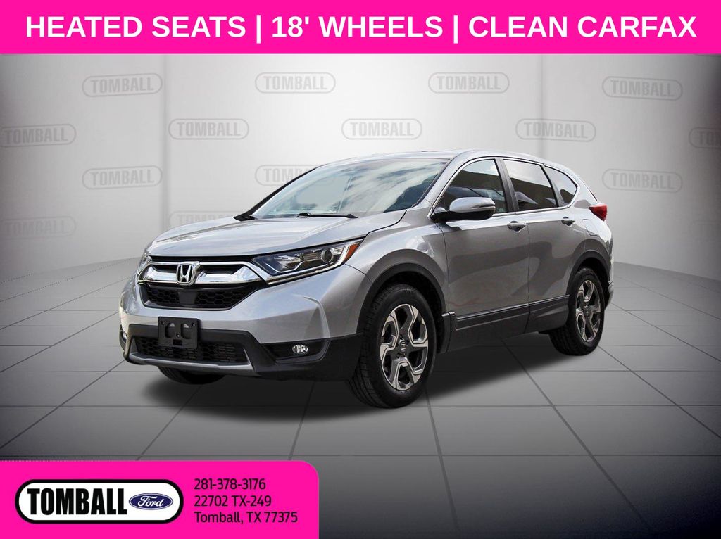 Silver Metallic 2019 Honda CR-V SUV / Crossover Front-Wheel Drive Continuously Variable Transmission