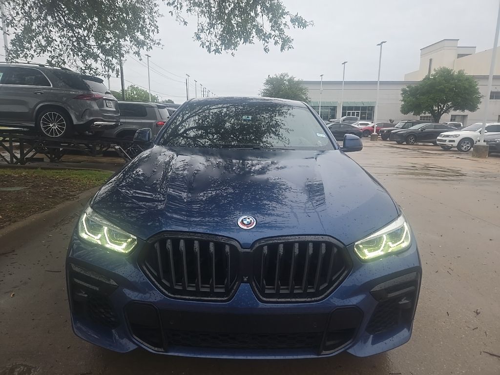 Phytonic Blue Metallic 2023 BMW X6 M50i AWD SUV / Crossover All-Wheel Drive 8-Speed Automatic