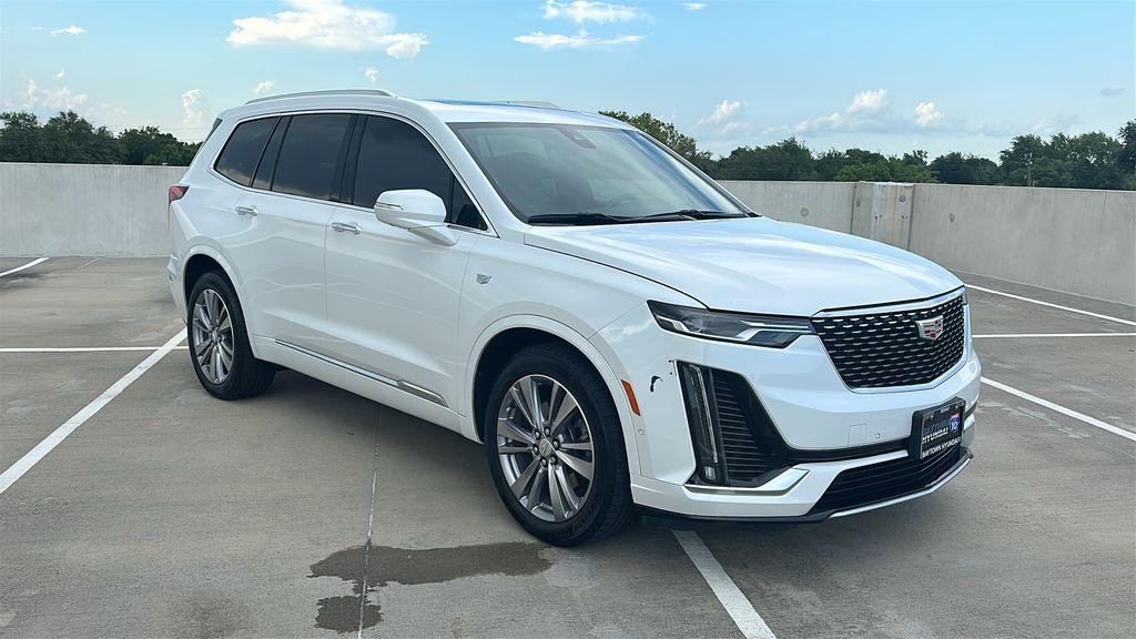 2024 Cadillac XT6 Premium Luxury White at Tom Peacock Cadillac