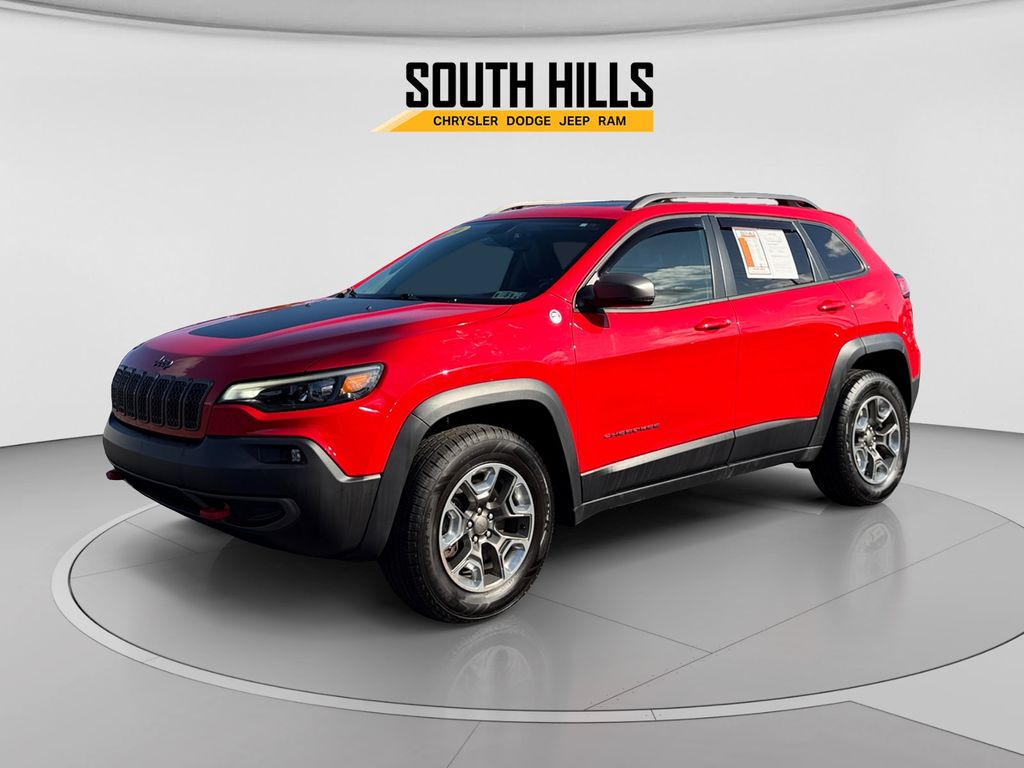 2019 Jeep Cherokee Trailhawk Red at Auto Express Mitsubishi