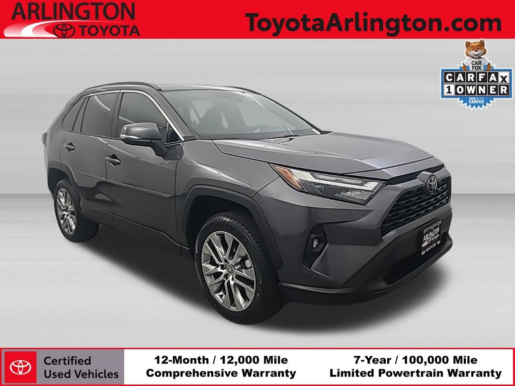 Magnetic Gray Metallic 2022 Toyota RAV4 SUV / Crossover All-Wheel Drive 8-Speed Automatic
