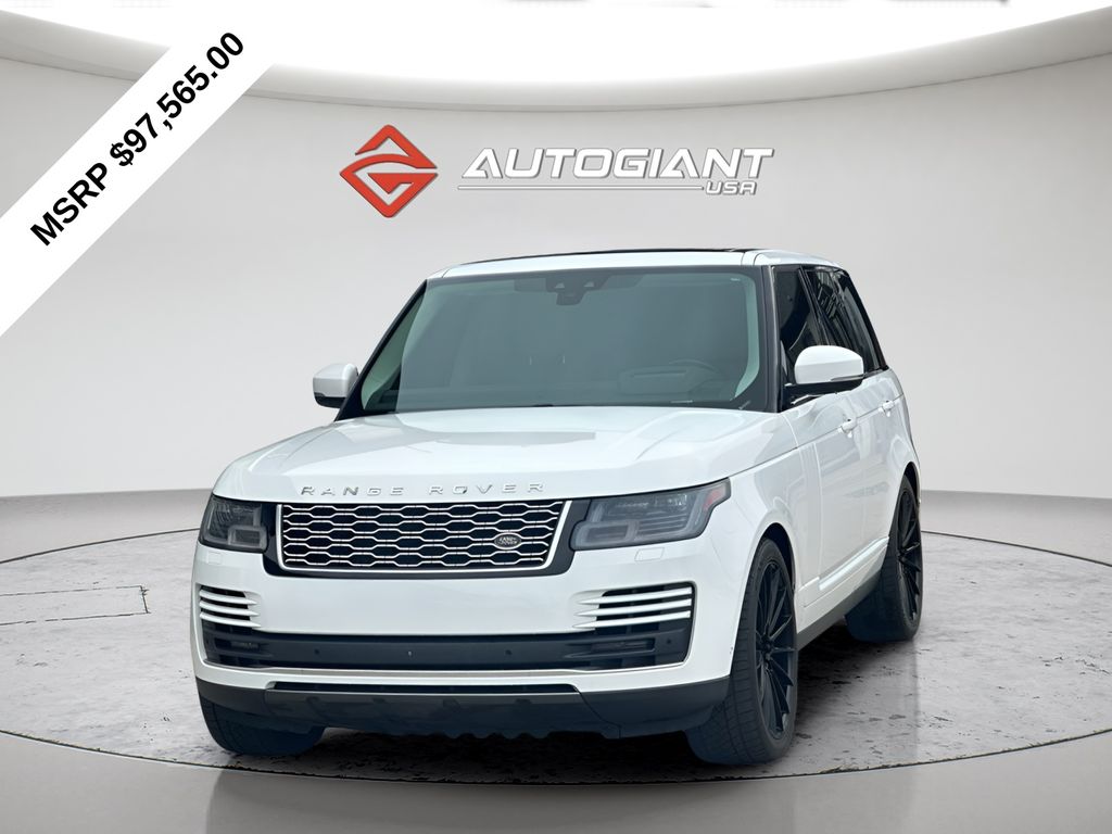 White 2018 Land Rover Range Rover V6 HSE 4WD SUV / Crossover All-Wheel Drive 8-Speed Automatic